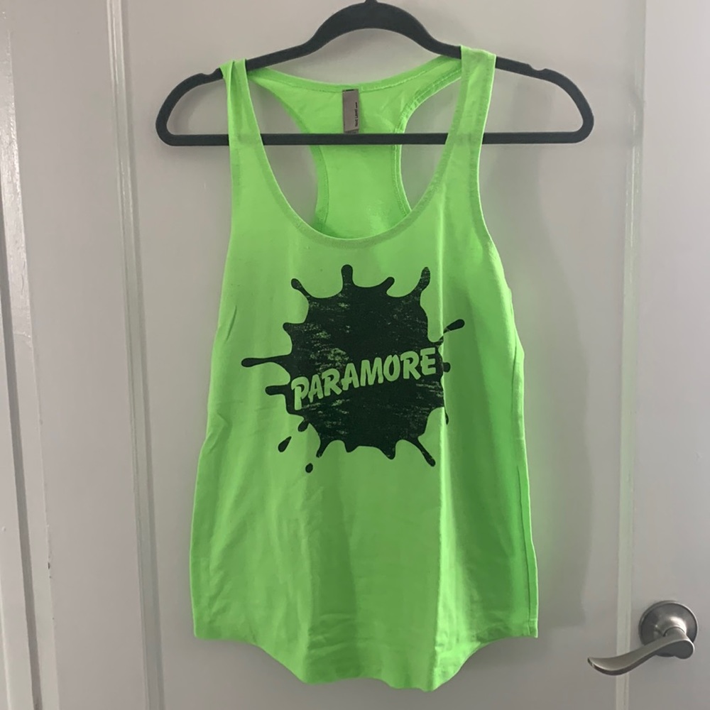 Paramore racer back tank